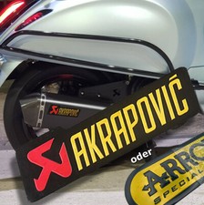 Akrapovič & Arrow Aufkleber