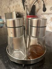 WMF De Luxe Menage-Set 5-teilig für Pfeffer, Salz, Öl, Essig Gewürzmühlen