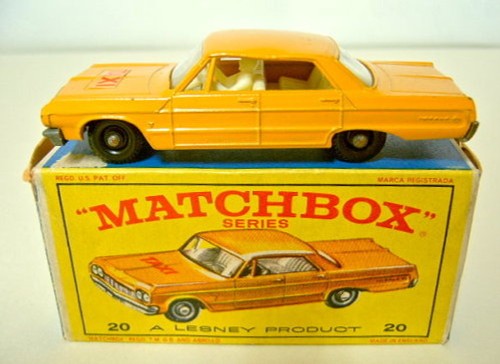 Matchbox 20c chevrolet - matchbox, taxi