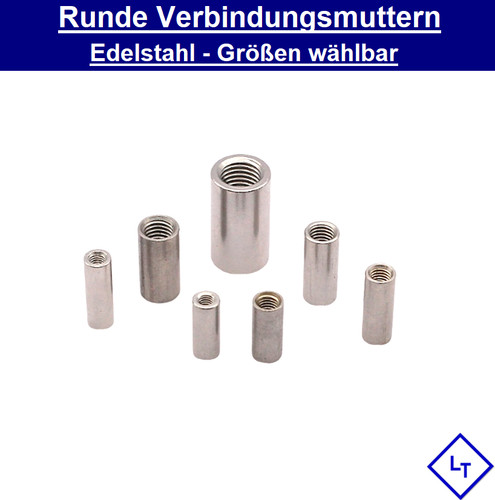 Gewindemuffen rund langmutter - gewindemuffen,