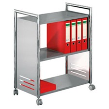 Bürowagen, Aktenwagen, Rollwagen für Aktenordner, Büro Ablage, Mappenboy Wagen
