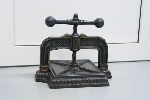 Alte schöne buchpresse - schöne,