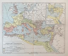 Antike historische karte - antike,