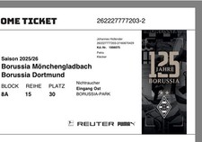 3 Karten Für Borussia MG -