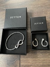 Jette Joop Damen Armband und Ohrringe 925 Silber Neu