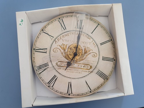 Wanduhr hell nostalgie uhr - wanduhr,