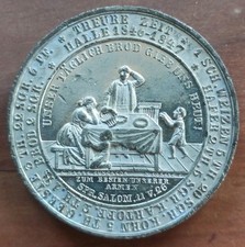 Medaille Theure Zeit Halle