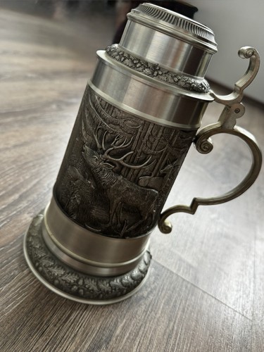 Bierkrug mit deckel - bierkrug,