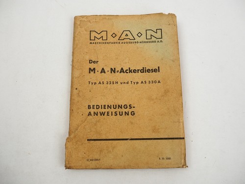 Man 325h 330a ackerdiesel - as,
