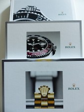 3 Rolex Kataloge mit