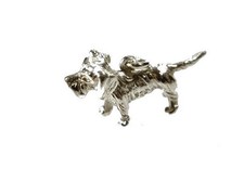 Dackel Anhänger Silber 925