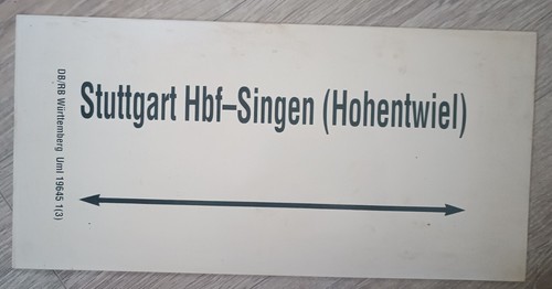 Zuglaufschild cm - zuglaufschild, 41*20