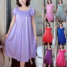 Damen Nachtwäsche Seidensatin