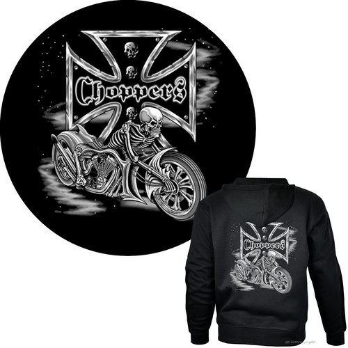 Jacke hoodie chopper motorrad - jacke,