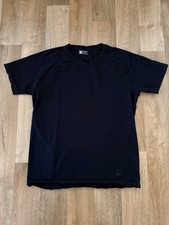 Z Zegna by Ermenegildo Zegna TechMerino 100% Merinowolle T-Shirt Dunkelblau Gr M