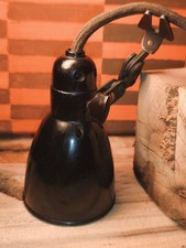 Bakelit Klemmlampe mit