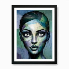 "Nähmaschine" Kunstdruck