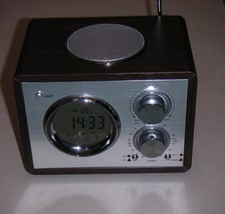 Holzradio Radio Wecker Netz