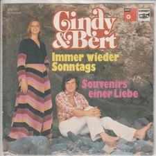 Cindy & Bert – Immer wieder Sonntags – Souvenirs einer Liebe – BASF Cornet-©1973