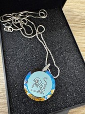 925 Silberkette mit STERNZEICHEN Stier Anhänger In Swarovski - Elementen