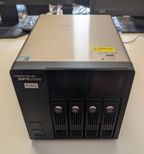 Tandberg dps2000 nas - tandberg,