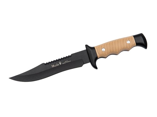 Muela messer scout - muela, black/tan