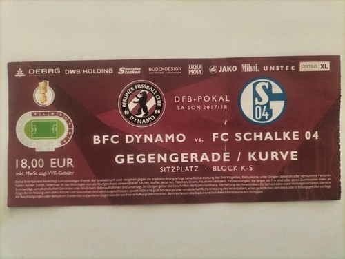 Sammler ticket bfc - sammler, 17/18