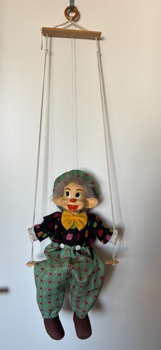 Marionette clown puppe - puppe, 46cm