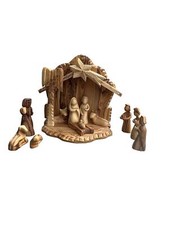 Weihnachtskrippe Krippe Holz