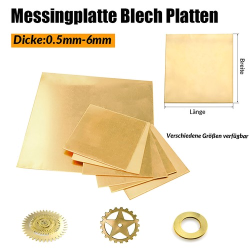 Messingblech dicke 5mm - dicke, 0.5mm-6mm