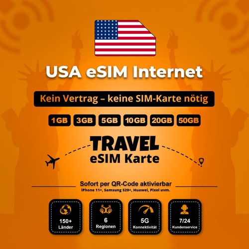 Usa travel esim - usa,