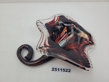 Vase liegend Glas Blütenform