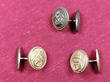 Manschettenknöpfe, Uniform, Kaiserliche Marine, I. Weltkrieg, Militaria, Kaiser 