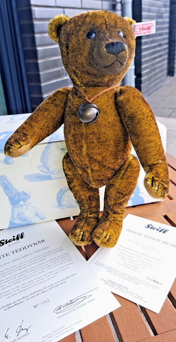 Steiff dante teddybär - dante,