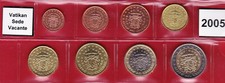 KMS Vatikan alle 8 Münzen