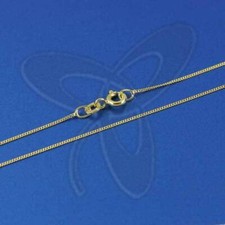 Panzerkette flach 333 gold - flach,