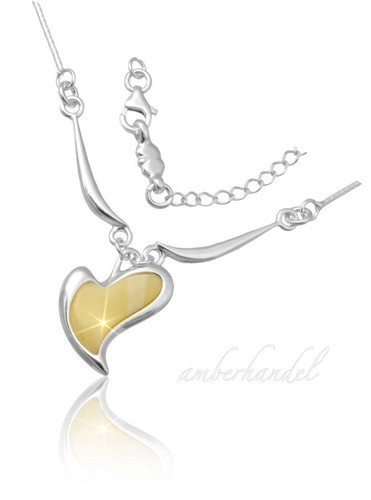 Collier kette bernstein amber - kette,