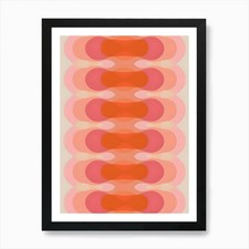 Abstraktes Muster 1 Kunstdruck