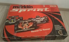 Märklin Sprint Bahn 1409 2 Rennwagen 21 Schienen und Zubehör