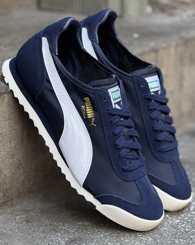Puma roma sneaker navy weiß - puma,