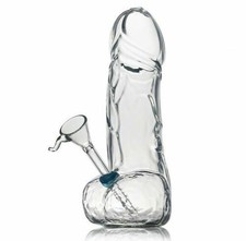 Dicke Glasbong 19,5 cm Penis