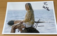 Sexy TANJA WEDHORN Originalautogramm 13x18 cm Foto! Praxis mit Meerblick