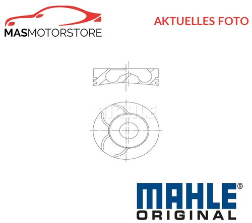 Motor kolben mit - mit, mahle
