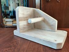 Toilettenpapierhalter Robust Massiv Vollholz Shabby Chic Weiß neuwertig