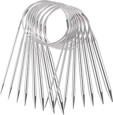 Edelstahl Rundstricknadeln 80