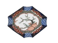 antike 8-eckige Schale Imari