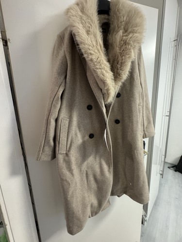 Zara mantel jacke teddyfell - zara,