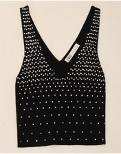 Zara Damen ärmellose Strick