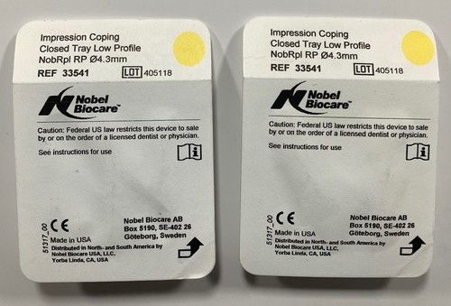 Implant impression coping - impression,