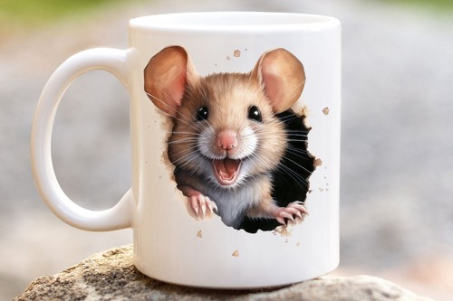 Niedliche maus tasse - niedliche,